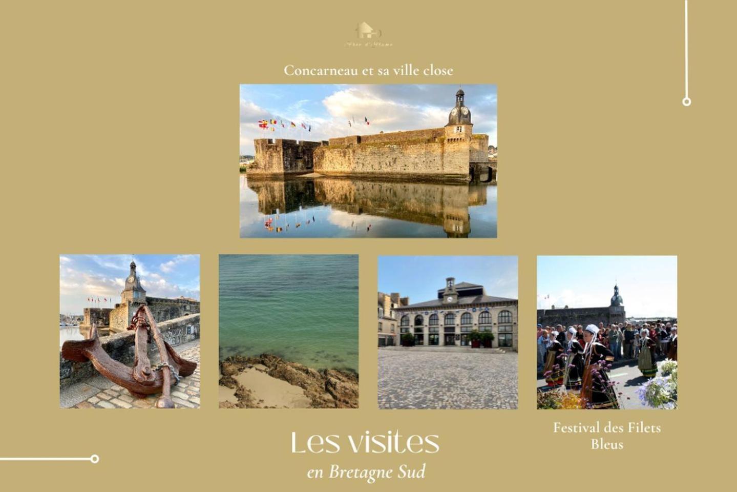 Le Belaven, Neuf, Cosy, Terrasse, Jardin, Kerfany Plage, 1 A 6 Pers Moëlan-sur-Mer Eksteriør bilde