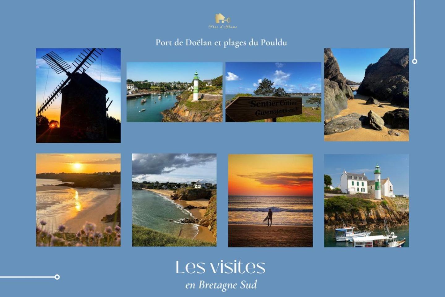 Le Belaven, Neuf, Cosy, Terrasse, Jardin, Kerfany Plage, 1 A 6 Pers Moëlan-sur-Mer Eksteriør bilde