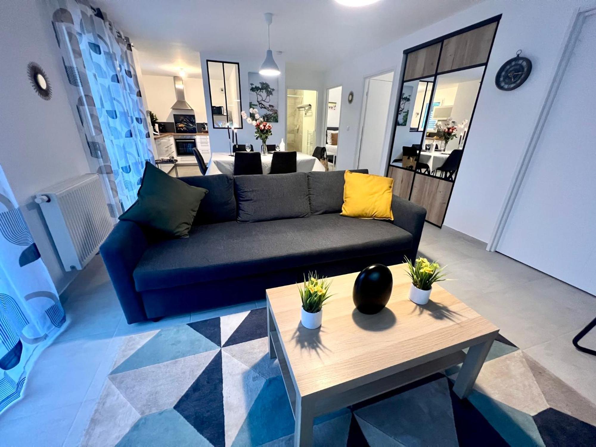 Le Belaven, Neuf, Cosy, Terrasse, Jardin, Kerfany Plage, 1 A 6 Pers Moëlan-sur-Mer Eksteriør bilde