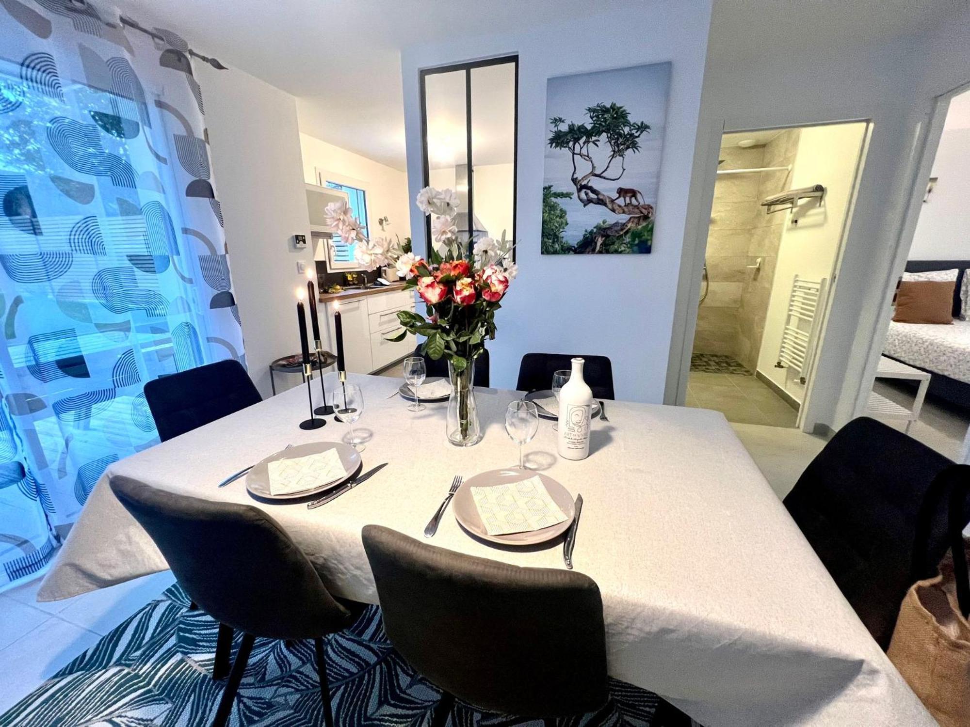 Le Belaven, Neuf, Cosy, Terrasse, Jardin, Kerfany Plage, 1 A 6 Pers Moëlan-sur-Mer Eksteriør bilde